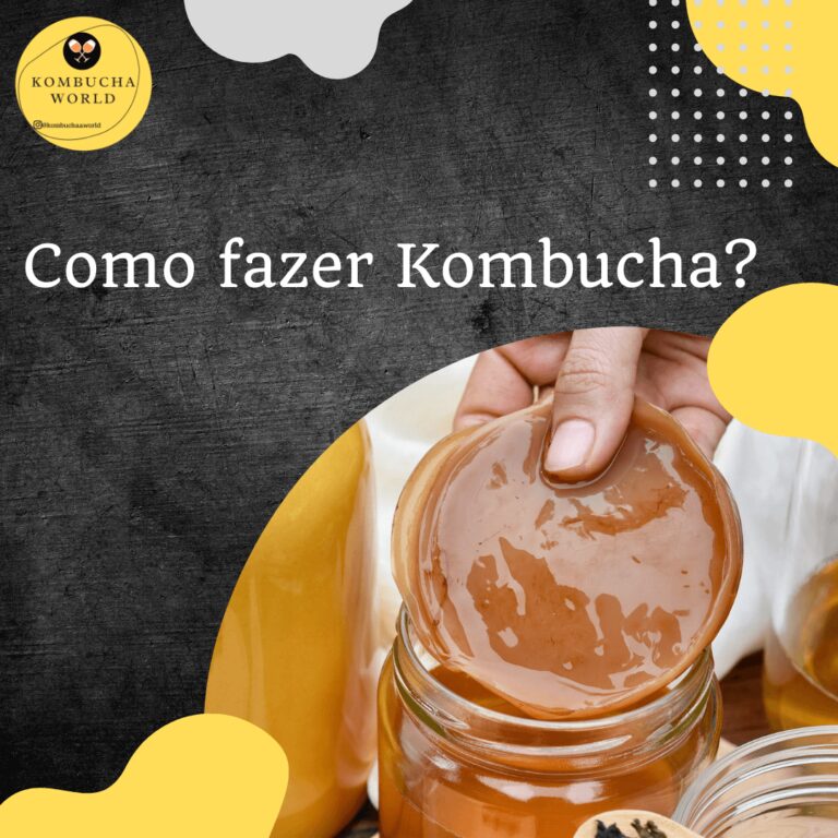 como fazer kombucha